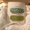 Pinzas para el Cabello Bordadas con Flores para Niñas Nuevas de Alta Gama Pinzas BB para Flequillo Lateral para Niñas y Bebés Lindos Accesorios para el Cabello