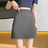 Nuevo Traje Corto de Falda para Mujer Primavera/Verano Cintura Alta Adelgazante Falda Corta de Corte A Estilo Chica Spicy para Ir al Trabajo Falda Corta