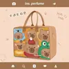 Bolsa de Viagem Desenho Animado Grande Capacidade Armazenamento Bolsa de Bagagem de Viagem Bolsa de Armazenamento Mala com Rodinhas Feltro Pode Ser Usado como Essencial