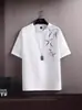 Venta Directa de Fábrica Camiseta de Verano para Hombre de Manga Corta Marca de Moda Dobladillo Redondo Top Holgado Juventud Color Sólido Camiseta Versátil