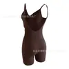 Body Moldeador Posparto de Yoga Sin Costuras de Venta Caliente Europeo y Americano Transfronterizo con Características de Levantamiento de Glúteos y Reducción de Abdomen, Diseño Espalda Descubierta Grande y Ropa Interior de Ángulo Plano