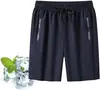 Comercio Exterior Transfronterizo Shopee Tk Pantalones Cortos Casuales Transpirables de Seda de Hielo para Hombre 2026 Nuevo Estilo Sueltos Deportivos al por Mayor