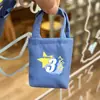 Labubu Gaga Hermana Kt Gato Piernas Largas Zsiga Lona Bolso Pequeño de Hombro Mini Bolso de Mano para Compras Bolsa de Tela Muñeca de Juguete de Moda