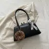Bolsa feminina retrô e minimalista, nova coleção outono 2026, estilosa e elegante, adequada para o trabalho, bolsa de ombro e bolsa tote