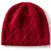 Gorros de Cachemir para Hombres y Mujeres, Nuevos Gorros de Malla Tejidos Cálidos para Protección de Orejas de Otoño e Invierno de Cachemir, Gorros de Lana Cálidos para Exteriores