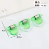 Clips de Unión Transparentes Sin Costuras, Lindos Clips de Clasificación Mini Coloridos para Estudiantes, Clips Multifuncionales para Manuales, Clips Universales