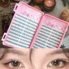Pestañas postizas transfronterizas de venta caliente, set de pegamento sin tallo estilo pájaro, voluminosas y espesas, para ojos grandes, versátil para uso diario, artículo popular de comercio exterior