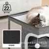 Ninho de gato mais vendido da Amazon, de camada dupla, quente, dobrável, adequado para todas as estações, ninho de gato para animais de estimação do fabricante original, disponível para atacado