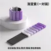 Producto de comercio electrónico transfronterizo: Muñequeras de silicona con peso para entrenamiento de fitness y yoga con cierre de velcro, par