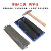 Bolsa de cintura para vareta de solda lona espessa anti-queimadura à prova de fogo soldador de alta altitude bolsa para eletricista reparo resistente ao desgaste bolsa de cinto bolsa para vareta de solda