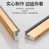 Manija Extendida para Puerta de Gabinete Superior al por Mayor Oro Negro Lujo Ligero Minimalista Gabinete Armario Manija Extra Larga Una Puerta hasta Arriba