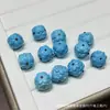 Acessórios de Joias Rhabdophane Azul-Verde Amarelo Turquesa Esmaltados de Alta Qualidade Contas Flor de Lótus Pixiu Amendoim Planeta Artesanais DIY Wenwan Tempo