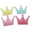 Feito à mão DIY Acessórios de Cabelo Infantil Laço Material Acessórios de Joias Tecido Doce Pó Dourado Coroa Multicolorido Atacado