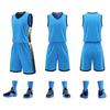 Pantalones cortos de verano al por mayor para campo de entrenamiento deportivo, ropa de competición, ropa para cancha de baloncesto de adulto transfronteriza, traje con impresión de número