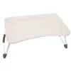 Mesa de Laptop para Cama, Mesa Preguiçosa Dobrável com Suporte para Cartão, Mesa de Estudo, Mesa de Escritório, Mesa de Trabalho para Uso Doméstico