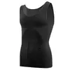 Chal Moldeador de Cuerpo para Hombre Transfronterizo sin Costuras, Prenda Mágica Adelgazante y Moldeadora, Ropa Adelgazante, Control de Abdomen, Corsé para el Pecho, Fitness Deportivo Db01