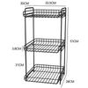 Estante de Almacenamiento de Cocina Estante de Almacenamiento de Mesa Artefacto Doméstico Escritorio Multicapa Gabinete Partición en Capas Estante para Colocar Platos