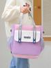 Bolsa de Tutoria para Aluno do Ensino Fundamental Bolsa Escolar para Aula de Treinamento Infantil Lona Impermeável Bolsa de Tutoria Logotipo Personalizado Feito Sob Medida Impresso