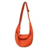 Bolso de lona lavado estilo casual, bolso cruzado de gran capacidad, bolso de mensajero retro japonés unisex, bolso de hombro de moda tipo albóndiga