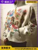 Sudadera con capucha de estilo retro gótico americano personalizada, estampada con letras, estilo Harajuku, holgada, para parejas