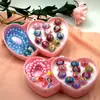 Anillo de Dibujos Animados para Niños Anillo de Aleación Anillo de Dedo Lindo de Dibujos Animados Joyería para Niños Joyería Pequeña Mixta Joyería