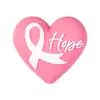 Cinta Rosa Cuentas de Silicona 3D Pulsera de Poder para Mujer DIY Collar Corazón de Amor Joyería con Cuentas Accesorios de Cuentas Sueltas