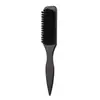 Peine de Aceite con Estampado de Leopardo Transfronterizo, Cepillo para Barba de Cerdas de Jabalí, Peine Lateral de Estilismo para Hombre, Cepillo Limpiador de Cabello, Cepillo para Barba, Xiyin