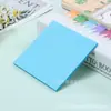 Cor fluorescente fofo desenho animado transparente nota adesiva destacável bloco de notas adesivo nota adesiva n vezes nota nota em lote