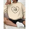 Sudadera de Cuello Redondo con Cruz de Letra de Fe Exportación Transfronteriza Amazon Wish Una Pieza Top al por Mayor