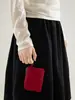 Bolso de lunares de estilo coreano, moderno y versátil, nuevo bolso de mano de moda de nicho, bolso cuadrado pequeño para mujer, minibolso estilo ins con colgante