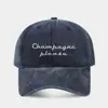 Gorra de Béisbol Retro Americana Unisex Moda Vintage Versátil Gorra de Pico Bordado para Pareja Protección Solar Sombrero para el Sol Exterior