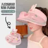 Chapéu com Ventilador Recarregável Chapéu de Sol de Verão Infantil Chapéu de Sol Anti-UV para Menino Chapéu de Sol com Topo Aberto para Menina