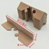 Protetores de Canto de Papel Flor de Ameixa em L, Protetores de Canto com Travamento do Fabricante para Embalagem, Protetores de Canto de Papel Rígido Reforçados e Espessados com Fivela