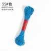 Hilo de Algodón Retorcido a Mano Estilo Xizang 10m / Pulsera de Borla Tejida a Mano con Cuentas, Cordón de Algodón No Elástico