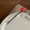 PreeKr Corea del Sur 2024 Super Fuego Color Caramelo Disco Pasador de Pelo Hebilla de Rana Bola que No se Cae Lindo Clip Pasador de Pelo