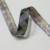 Ventas Directas de Fábrica 1.5cm Estilo Étnico Ropa Nacional Ropa para el Hogar Cuadrado en Forma de Diamante Tejido Jacquard Accesorios