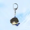 Chaveiro de acrílico azul de prisão novo 2024 pingente de personagem de desenho animado de dupla face acessórios de mochila etiqueta personalidade atacado