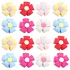 Lindo pasador de tela de algodón tridimensional con forma de flor de cinco pétalos, accesorios de cordón, material para ropa, zapatos y sombreros DIY, bolsa, bolsa