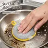 Vendido directamente por el fabricante, esponja de cocina de doble cara para uso doméstico y comercial, engrosada, de alta elasticidad, paño de limpieza y estropajo para ollas