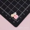 Mini colher e garfo integrados acessórios de resina, cola creme DIY clipes de cabelo feitos à mão, pingentes para capa de celular, chaveiros atacado