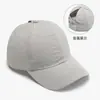 Gorra de Béisbol Ligera de Secado Rápido, Malla Transpirable de Verano, Color Sólido, Versátil, Media Gorra con Visera Grande para Protección Solar