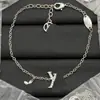 Pulsera Nueva de Diseñador Estilo Europeo y Americano Transfronteriza con Logo y Múltiples Patrones de Letras para Mujer, Lujo de Gama Alta, Fotos Reales, Mayoreo