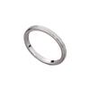 Anillos Europeos y Americanos Transfronterizos para Hombre, Acero Inoxidable, Anillos Lisos para Mujer, Accesorios que No se Desvanecen, Joyería Simple de Nicho, Venta al por Mayor de Joyería de Mano de Yiwu