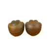 Sândalo Verde Natural Esculpido Gato Garra Bola de Mão Bola de Mão Peça de Mão Ornamento de Mesa Madeira Sólida Não Envernizada Animal de Estimação de Chá Prato Decorativo Brincar