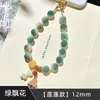 Suministro Directo de Fábrica Joyería Estilo Pinza para Hombres Colgante Anti-Pérdida para Teléfono, Popular Artículo para Transmisiones en Vivo de Mujeres Cadena para Teléfono de Jade Blanco Bodhi