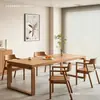 Nueva Mesa de Comedor Rectangular de Madera Maciza Estilo Chino Mobien con Tablero Grande Escritorio de Estudio Mesa Rectangular para Negociaciones de Oficina Comercial