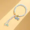 Pulsera de Hilo Rojo de Bebé de Dibujos Animados 2026 Nuevo Estilo Bendición Pequeño Zongzi Pulsera Estilo Chino Festival del Bote del Dragón Hilo de Cinco Colores Ajustable Venta al por Mayor
