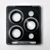 Adecuado para Iphone 16pro Posicionamiento Segunda Pegatina Película para Lente PVD Doble Color Paso Mate Metal Ojo de Águila Película Templada