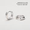Brincos de Argola Dupla Brincos Masculinos Redondos Brincos Masculinos Fivelas de Orelha Brincos Femininos Personalizados Brincos de Clipe de Orelha Meninos Brincos Versáteis