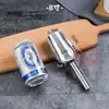 Pá de gelo não magnética de 8-15 polegadas, aço inoxidável espessado, fundo redondo, pá grande para milho, pá para farinha e frutas secas, pá para chá e pipoca